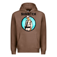 Chestnut sumbitch Premium Hoodie - linhVisuals