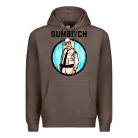 Coffee sumbitch Premium Hoodie - linhVisuals