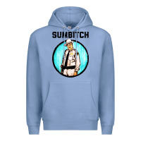 Colony Blue sumbitch Premium Hoodie - linhVisuals