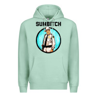 Seafoam sumbitch Premium Hoodie - linhVisuals