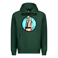 Sports Green sumbitch Premium Hoodie - linhVisuals