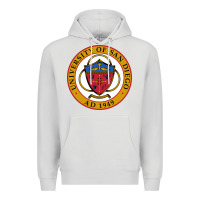 Dove Grey university of san diego Premium Hoodie - linhVisuals
