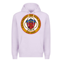 Lilac university of san diego Premium Hoodie - linhVisuals