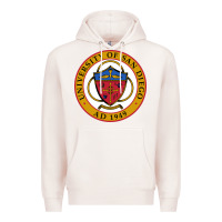 Pale Pink university of san diego Premium Hoodie - linhVisuals