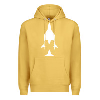 Antique Gold Virgin Galactic Evolution Premium Hoodie - linhVisuals