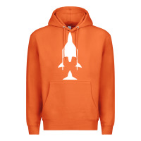 Carrot Virgin Galactic Evolution Premium Hoodie - linhVisuals