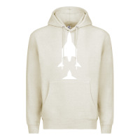 Oatmeal Heather Virgin Galactic Evolution Premium Hoodie - linhVisuals