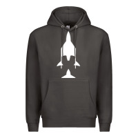 Smoke Virgin Galactic Evolution Premium Hoodie - linhVisuals