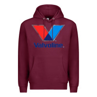 Burgundy Valvoline Premium Hoodie - linhVisuals