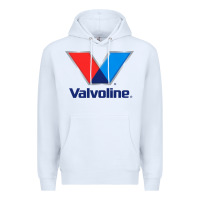 White Valvoline Premium Hoodie - linhVisuals