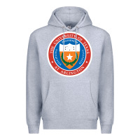Heather Grey university of texas at arlington seal Premium Hoodie - linhVisuals