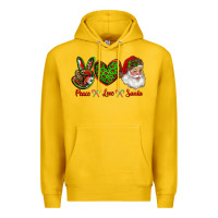Lemon peace love santa Premium Hoodie - RanaPortraitStore