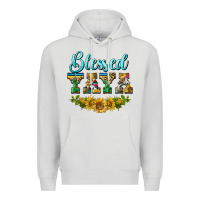 Dove Grey blessed yaya Premium Hoodie - BarkalooDesign