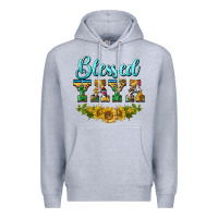 Heather Grey blessed yaya Premium Hoodie - BarkalooDesign