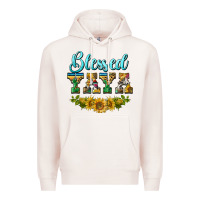 Pale Pink blessed yaya Premium Hoodie - BarkalooDesign