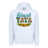 White blessed yaya Premium Hoodie - BarkalooDesign