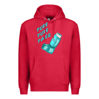 Cardinal puff puff pass inhaler Premium Hoodie - linhVisuals