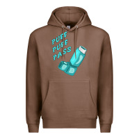 Chestnut puff puff pass inhaler Premium Hoodie - linhVisuals