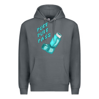 Rock puff puff pass inhaler Premium Hoodie - linhVisuals