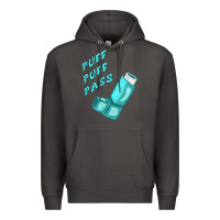 Smoke puff puff pass inhaler Premium Hoodie - linhVisuals