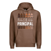 Chestnut womens proud black principal, black history month school principal v n Premium Hoodie - linhVisuals