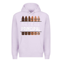 Lilac womens proud black principal, black history month school principal v n Premium Hoodie - linhVisuals