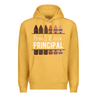Mustard womens proud black principal, black history month school principal v n Premium Hoodie - linhVisuals