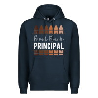Navy womens proud black principal, black history month school principal v n Premium Hoodie - linhVisuals