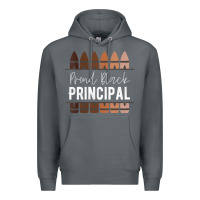 Rock womens proud black principal, black history month school principal v n Premium Hoodie - linhVisuals
