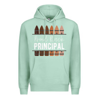Seafoam womens proud black principal, black history month school principal v n Premium Hoodie - linhVisuals