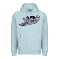 Blue Mist newastro boy and uran Premium Hoodie - linhVisuals