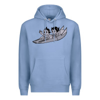 Colony Blue newastro boy and uran Premium Hoodie - linhVisuals