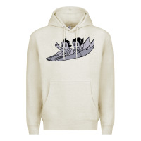 Oatmeal Heather newastro boy and uran Premium Hoodie - linhVisuals