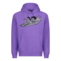 Purple newastro boy and uran Premium Hoodie - linhVisuals
