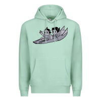 Seafoam newastro boy and uran Premium Hoodie - linhVisuals
