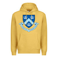 Antique Gold columbia university shield Premium Hoodie - linhVisuals