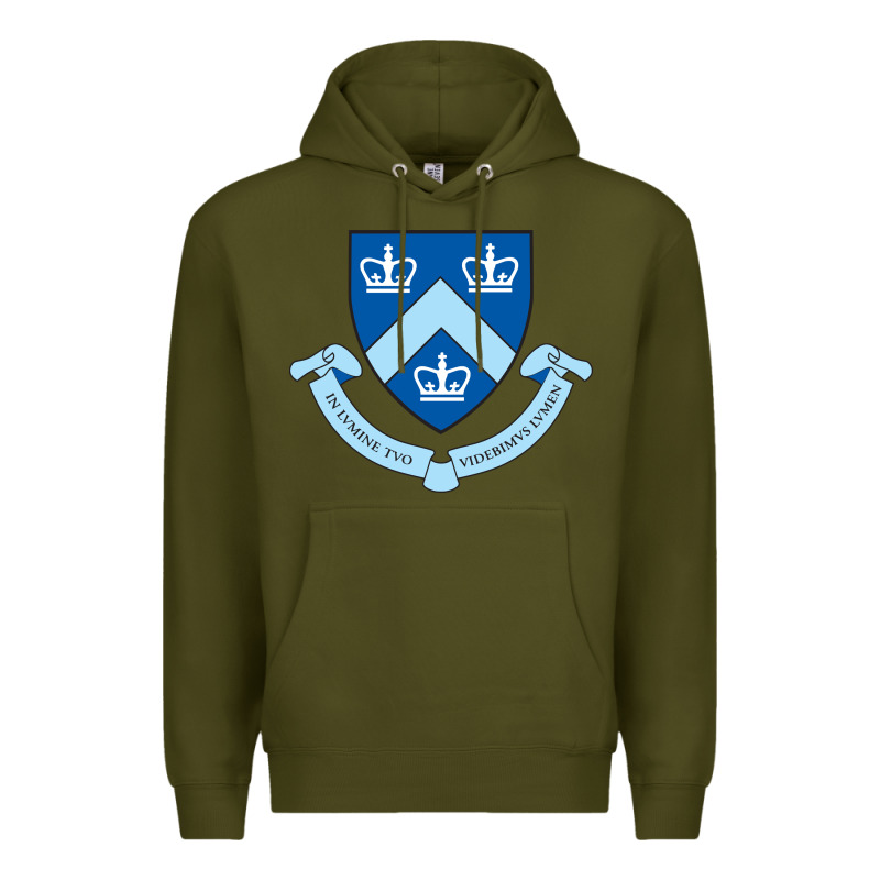 Columbia University Shield Premium Hoodie by linhVisuals | Teevron