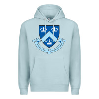 Blue Mist columbia university shield Premium Hoodie - linhVisuals
