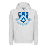 Dove Grey columbia university shield Premium Hoodie - linhVisuals