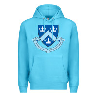 Ocean Blue columbia university shield Premium Hoodie - linhVisuals