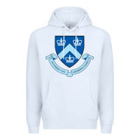 White columbia university shield Premium Hoodie - linhVisuals
