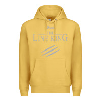 Antique Gold funny drugs the line king design Premium Hoodie - linhVisuals