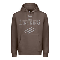Coffee funny drugs the line king design Premium Hoodie - linhVisuals