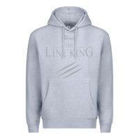 Heather Grey funny drugs the line king design Premium Hoodie - linhVisuals