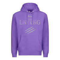 Purple funny drugs the line king design Premium Hoodie - linhVisuals
