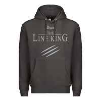 Smoke funny drugs the line king design Premium Hoodie - linhVisuals
