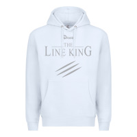 White funny drugs the line king design Premium Hoodie - linhVisuals