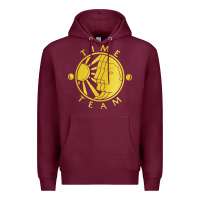 Burgundy time team Premium Hoodie - linhVisuals