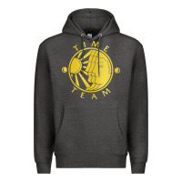 Charcoal Heather time team Premium Hoodie - linhVisuals