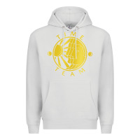 Dove Grey time team Premium Hoodie - linhVisuals